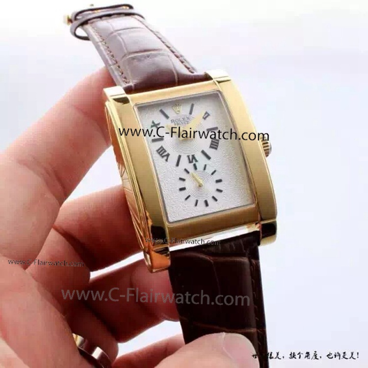 Copy Rolex Geneve Cellini Prince 28mm Watch White Dial